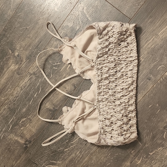 Beige strappy bralette - Picture 2 of 4